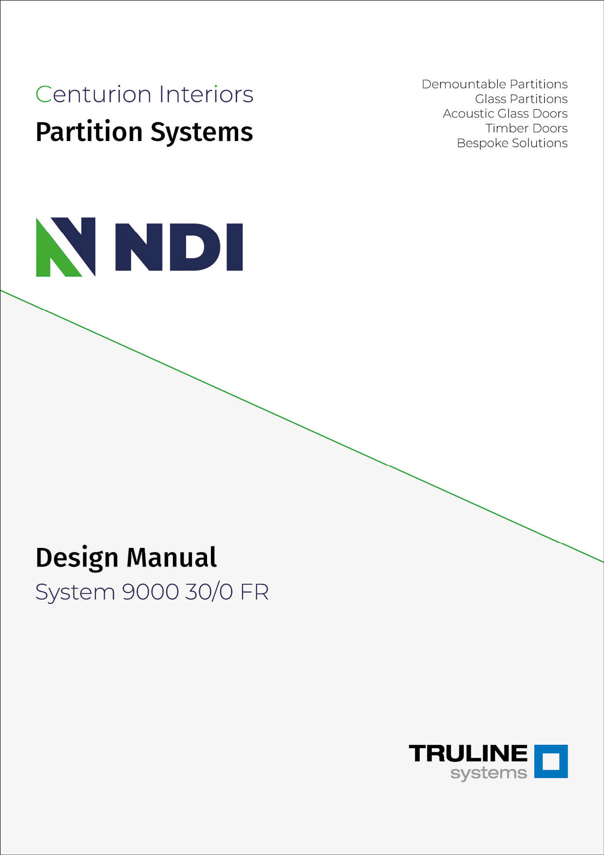 Design Manual: System 9000 30/0 FR